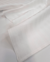 Asciugapiatti "Rinfranto Spigato" Misto Lino - BIANCO LATTE