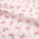 Coton Fantaisie - FLEURS ROSE FONCÉ - coupe minimum ou multiples de 25 x 290 cm