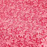Pannolenci Imprimé - Dentelle Bordeaux/Blanc - coupe minimum ou multiples de 25 x 180 cm