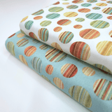 Cotone Americano H 110 cm - CERCHI A STRISCE