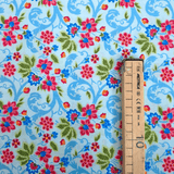 Cotone Americano H 110 cm - DISEGNO FLOREALE