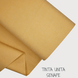 Collezione "Riga, quadretto e unito" H 180 cm - SENAPE