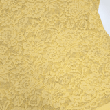 Feltro Lana con Pizzo H 135 cm - GIALLO PASTELLO