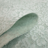 Feltro Lana con Pizzo H 135 cm - AZZURRO PASTELLO