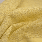 Feltro Lana con Pizzo H 135 cm - GIALLO PASTELLO