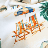 Tessuto no stiro H 160 cm - SPIAGGIA