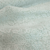 Feltro Lana con Pizzo H 135 cm - AZZURRO PASTELLO