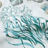 Fonds Digital Coton Panama H 140 cm - CORAL REEF