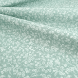 Coton Fantaisie - FLEURS ROSE FONCÉ - coupe minimum ou multiples de 25 x 290 cm