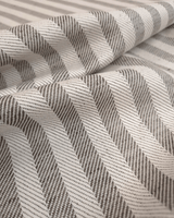 Asciugapiatti "Rinfranto Spigato" Misto Lino - ANTRACITE