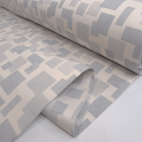 Tessuto cotone tinto in filo H 180 cm - QUADRETTI GEOMETRICI/CARTA DA ZUCCHERO