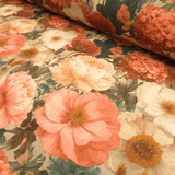 Panama Digital Fund Cotton - TROPICAL - coupe minimum ou multiples de 25 x 280 cm