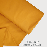 Collezione "Riga, quadretto e unito" H 180 cm - SENAPE