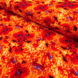 Cotone Americano H 110 cm - MAGMA ROSSO