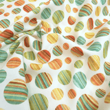 Cotone Americano H 110 cm - CERCHI A STRISCE