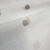 Mussola di Cotone Doppia Garza H 140 cm - CHIOCCIOLE/LATTE