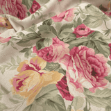 Cotone Fondo Grezzo H 280 cm - ROSE GIALLE E ROSA