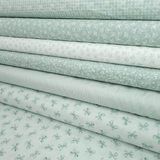 Coton Fantaisie - FLEURS ROSE FONCÉ - coupe minimum ou multiples de 25 x 290 cm