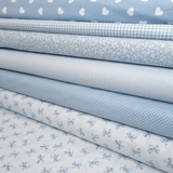 Fantasy Cotton – DUNKELROSA BLUMEN – Mindestschnitt oder Vielfaches von 25 x 290 cm