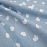 Fantasy Cotton – DUNKELROSA BLUMEN – Mindestschnitt oder Vielfaches von 25 x 290 cm