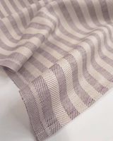 Asciugapiatti "Rinfranto Spigato" Misto Lino - VIOLA