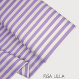 Collezione "Riga, quadretto e unito" H 180 cm - LILLA