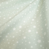 Piquet millerighe H 150 cm - STELLINE BIANCHE FONDO VERDE