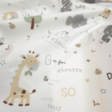 Piquet millerighe con stampa digitale H 150 cm - BABY ZOO FRIENDS