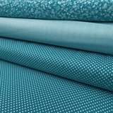 Coton Fantaisie - FLEURS ROSE FONCÉ - coupe minimum ou multiples de 25 x 290 cm