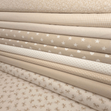 Coton Fantaisie - FLEURS ROSE FONCÉ - coupe minimum ou multiples de 25 x 290 cm