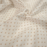 Coton Fantaisie - FLEURS ROSE FONCÉ - coupe minimum ou multiples de 25 x 290 cm