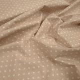 Coton Fantaisie - FLEURS ROSE FONCÉ - coupe minimum ou multiples de 25 x 290 cm