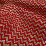 Pannolenci H 155 cm - FIAMMA ZIG ZAG GLITTER ORO