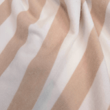 Microspugna di Cotone H 150 cm - STRISCE BEIGE