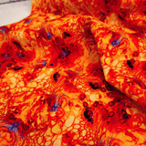 Cotone Americano H 110 cm - MAGMA ROSSO