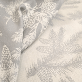 Tovagliato Fiandra di Cotone H 180 cm - PIGNE GRIGIO