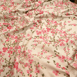 Misto Lino Fondo Grezzo H 320 cm - CILIEGIO IN FIORE