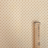 Cotone Americano H 110 cm - POIS RUGGINE