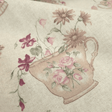 Cotone Fondo Grezzo H 280 cm - TAZZE FIORITE