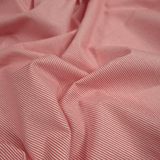 Coton Fantaisie - FLEURS ROSE FONCÉ - coupe minimum ou multiples de 25 x 290 cm