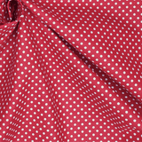 Coton Fantaisie - FLEURS ROSE FONCÉ - coupe minimum ou multiples de 25 x 290 cm