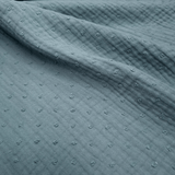 Mussola di Cotone Doppia Garza H 140 cm - PLUMETIS POLVERE SCURO