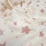 Jersey coton H 150 cm - ÉTOILE DE MER/EAU DE MER