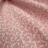 Rohbaumwolle H 280 cm - ROSA BLUMEN