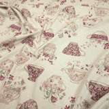 Cotone Fondo Grezzo H 280 cm - TAZZE FIORITE