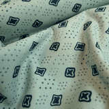 Cotone Americano H 110 cm - FANTASIA VERDE SALVIA