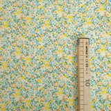 Piquet millerighe H 150 cm - MINI FIORELLINI/GIALLO