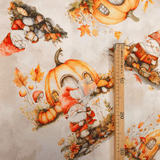 Cotone Fondo Panama Digital H 160 cm - VILLAGGIO DI ZUCCHE