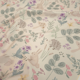 Tessuto Impermeabile H 145 cm - ANIMALETTI NEL BOSCO