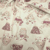 Cotone Fondo Grezzo H 280 cm - TAZZE FIORITE